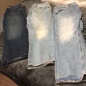 American Eagle slim straight jeans 36/30